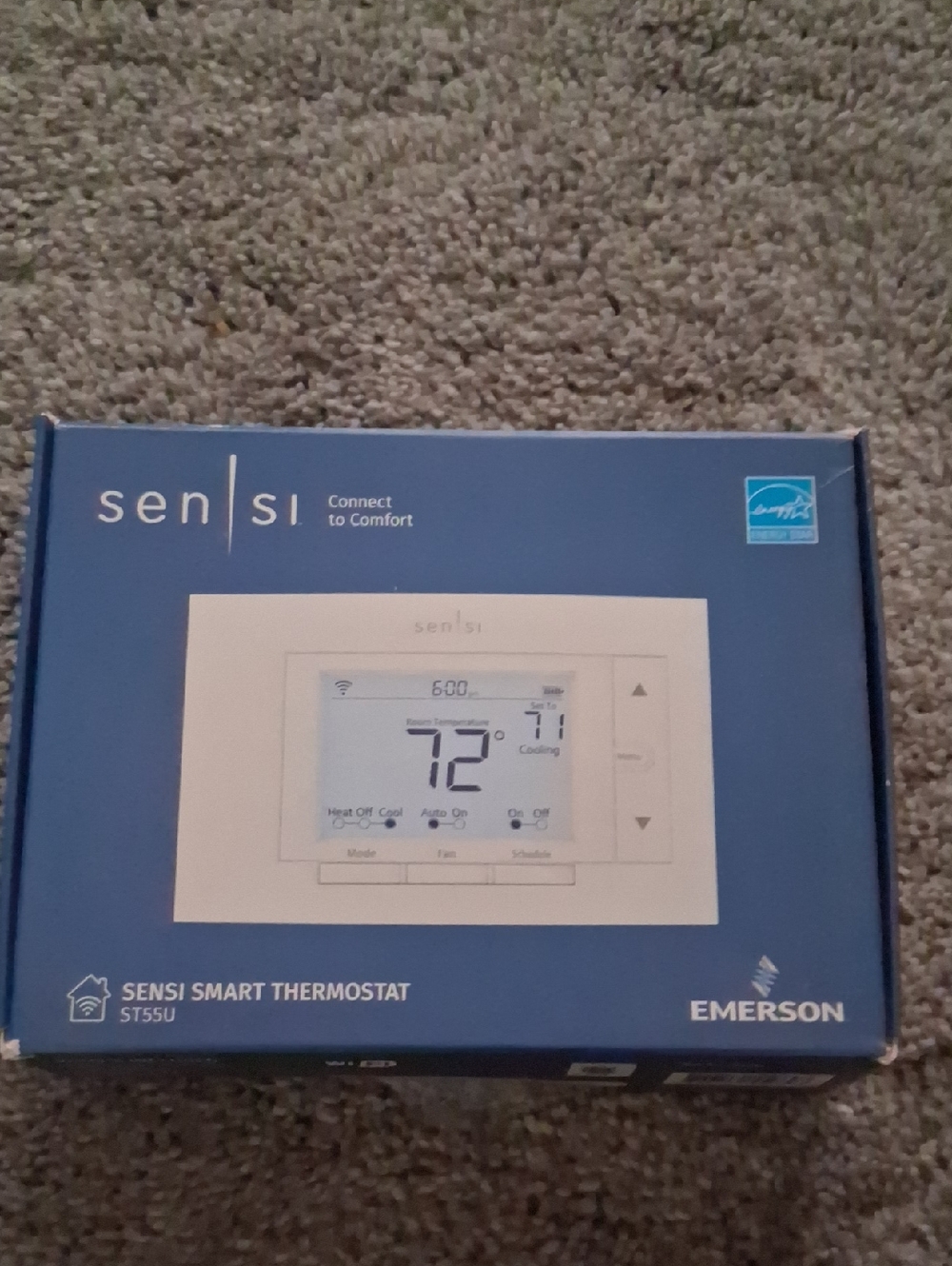 Emerson Sensi Smart Thermostat ST55U - White